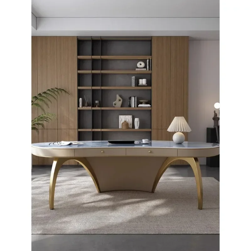 

Desk home light luxury high sense