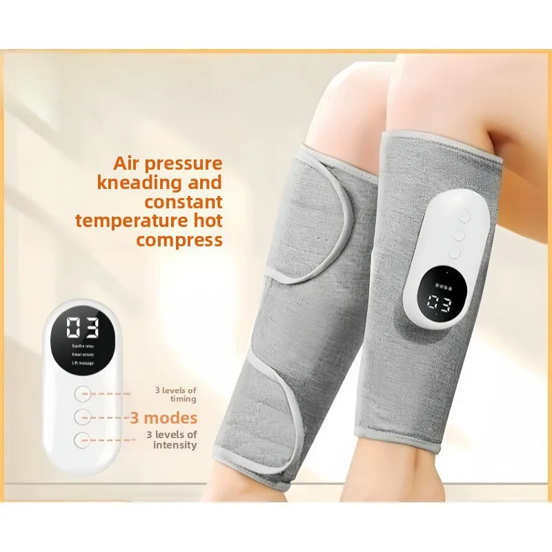 Calf Massager, Air Wave Unclogger, Multifunctional Leg Massager, Constant Temperature Hot Compress and Leg Trainer Beauty Device