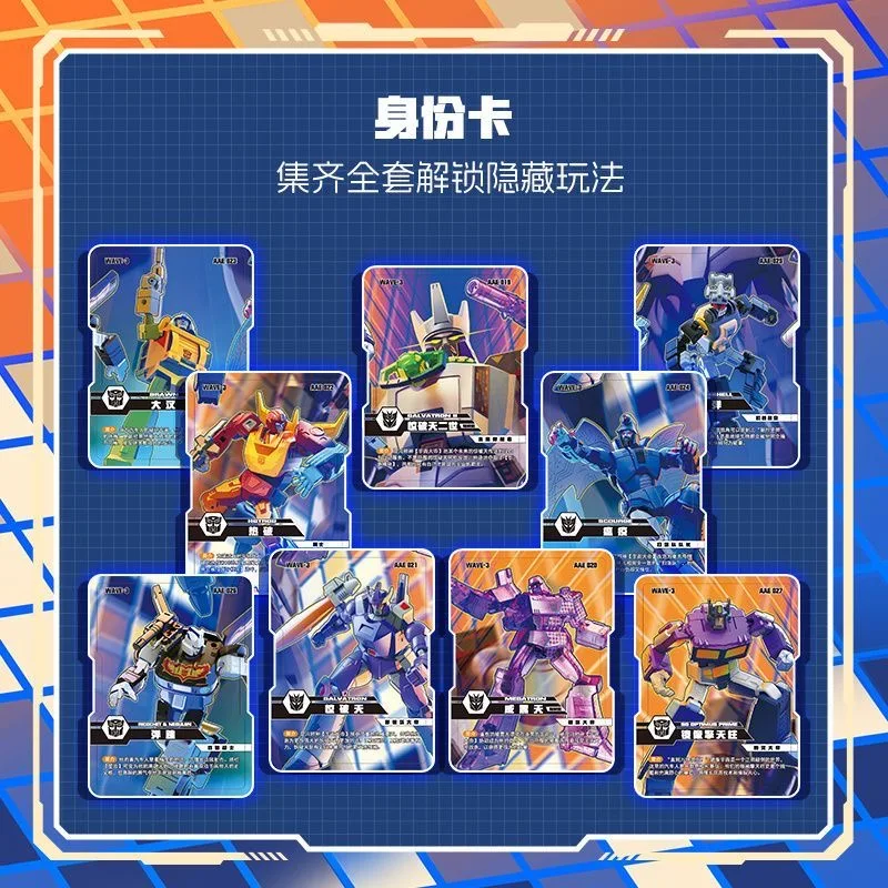 AULDEY Transformation Blind Box AAE Series Wave Dark Star Approaching Articulated Figure Galvatron Megatron Optimus Prime Toy