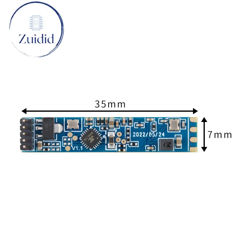 HLK-LD2410 24G FMCW 24GHz Smart Human Presence Sensing Radar Module Millimeter Wave Motion Switch Sensor Module 5Pin Cable