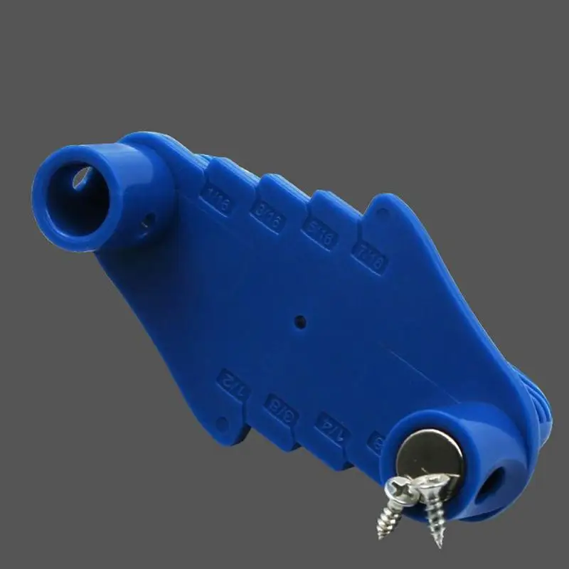 Offset Marking Center Finder Positioner Tool 2 Pieces Woodworking Magnetic Scribe Tool Lightweight Multi-Functional Center