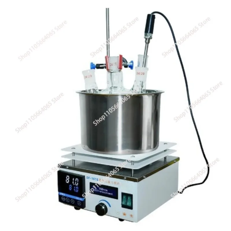 Lab Heat-Gathering Magnetic Stirrer Water Bath Oil Bath Thermostat Heating 1pcs