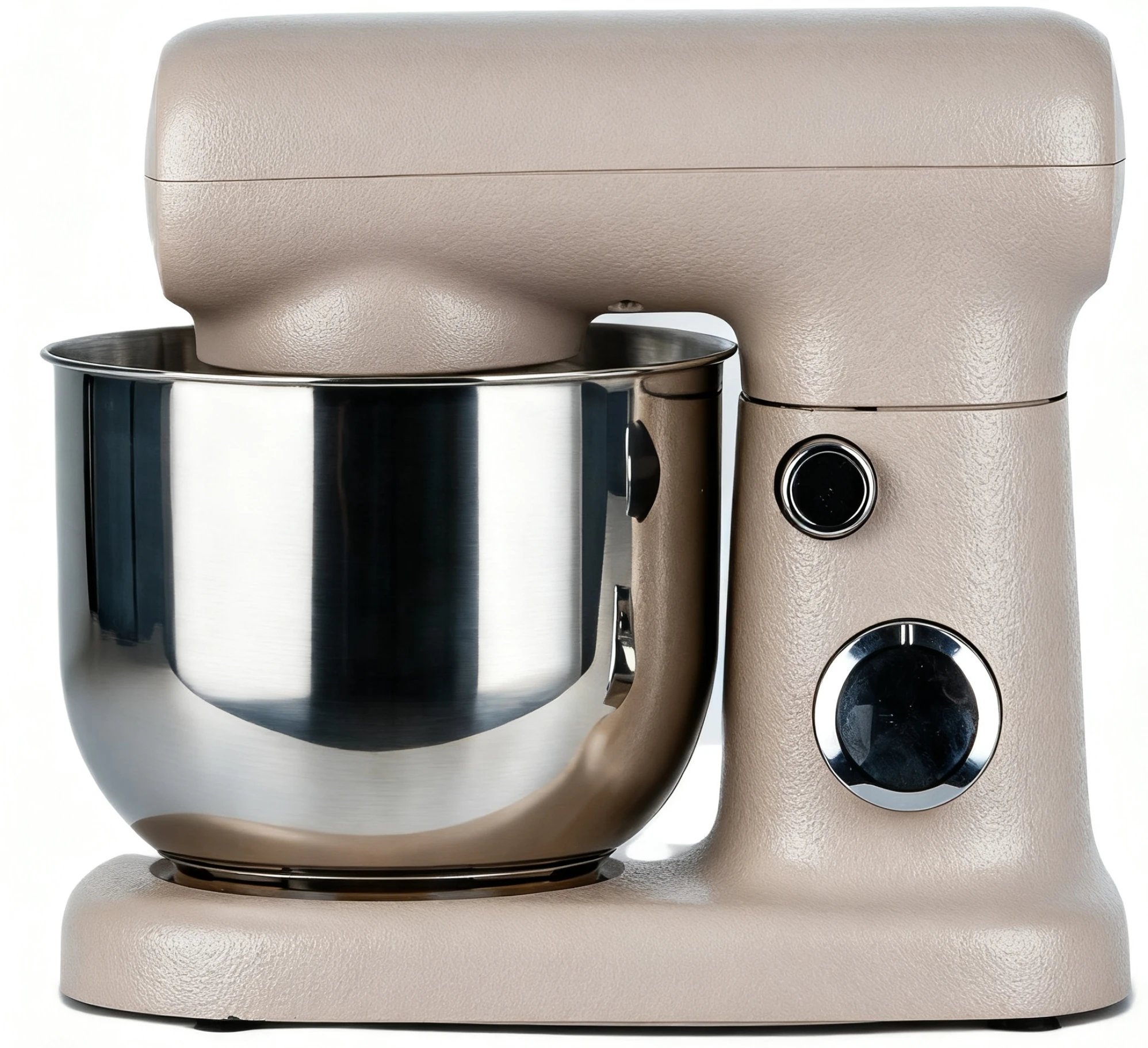 Electric compact mini planetary mixer, thermal protection device 10-speed timing control, stainless steel 2-liter mixing bowl