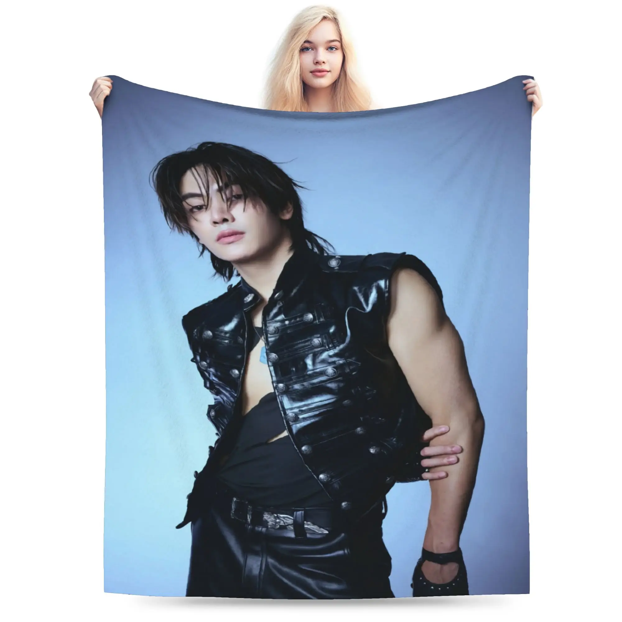 JASP.ER Group Blankets Warm Soft  Throw Blanket Winter Adults Child Home Decor Plane Travel Bedspread