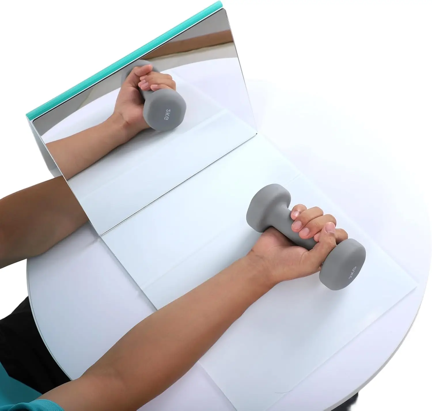 Mirror Box for Hand Function Training Stroke Rehabilitation, Home Use, Motor Function Improvement Remodeling Upper Limb Function
