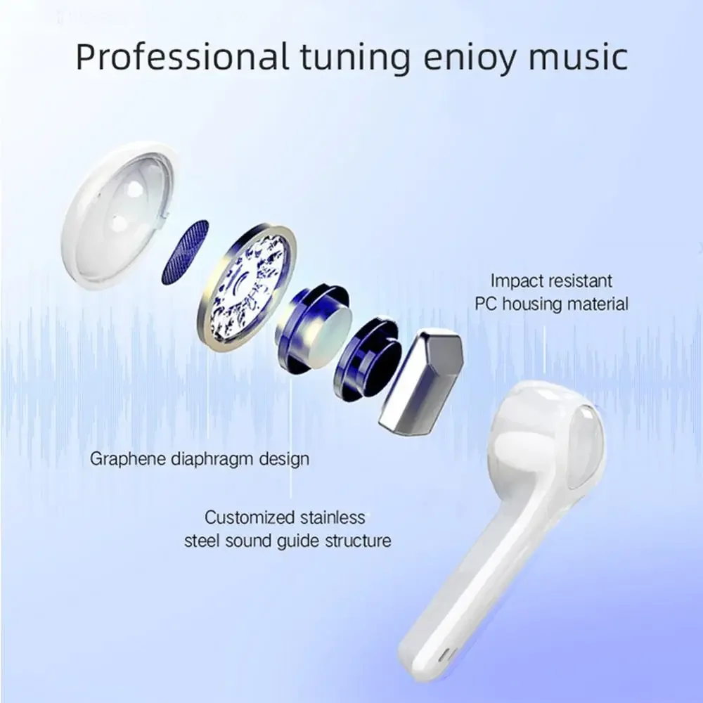 Mini G9 Earplugs Stereo True Wireless Noise Reduction In-ear Earbuds TWS Bluetooth-compatible 5.0 Gaming With Charging Case