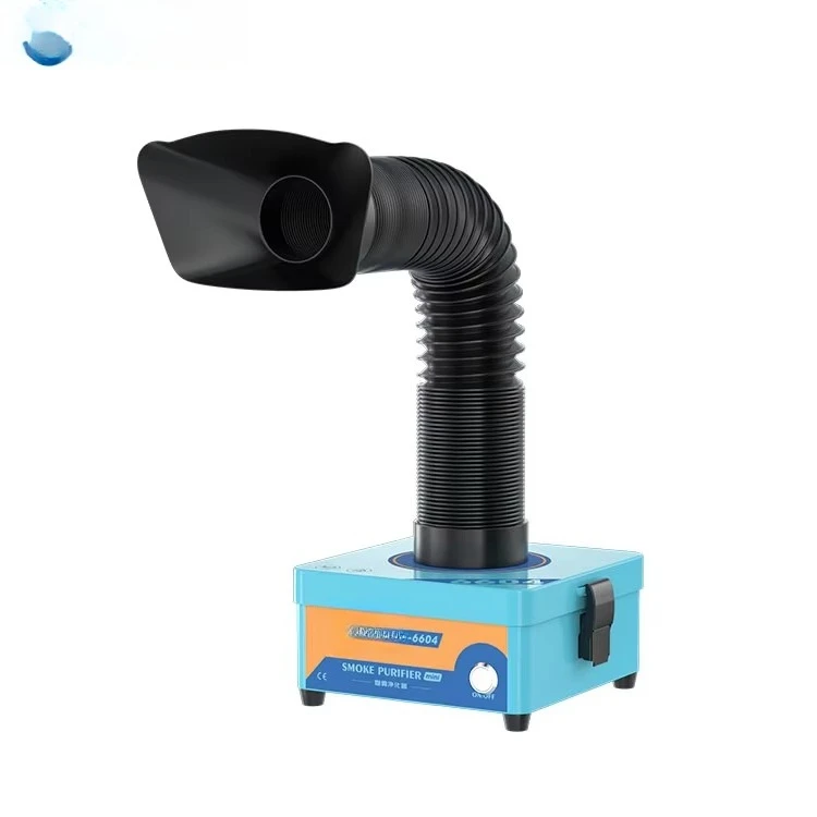 SS-6604 Mini Smoke Purifier Repair Mobile Phone Laser Cutting Welding Sunshine Smoke Extractor