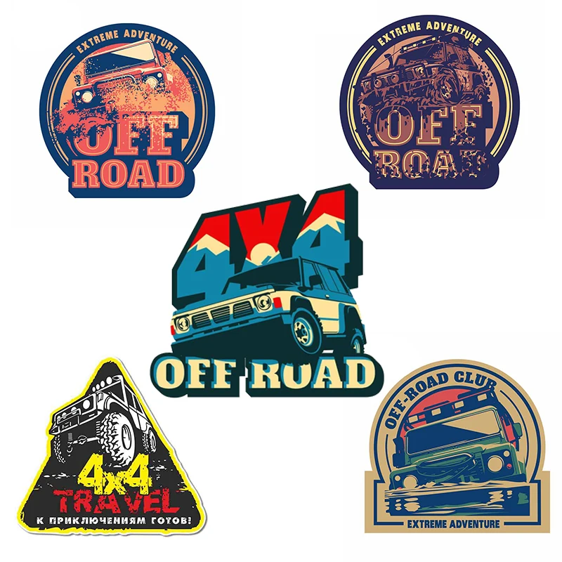 

M501# For Off Road Club Funny Car Sticker Waterproof Vinyl Decal Car Accessories Decor Pegatinas Para Coches