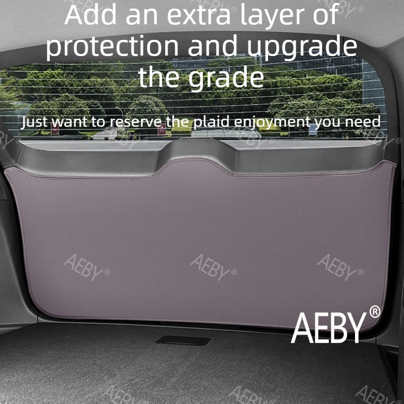 

For BYD Seal U DM-i 2020-2025 Trunk Tailgate Protective Mat,ailgate Guard Mat,Waterproof Scratch Proof Cover,Liner,The Trunk