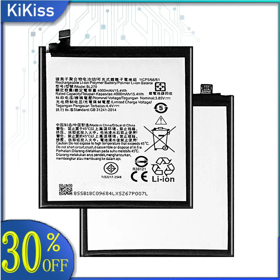 

Battery For Lenovo K3 K4 K5 K6 K9 X3 Z6 G G5 (Plus Pro Play Lite Note Dual DIM) K5S A5 A7 A8 A7000 A7010 K53a48 L19111 L18011
