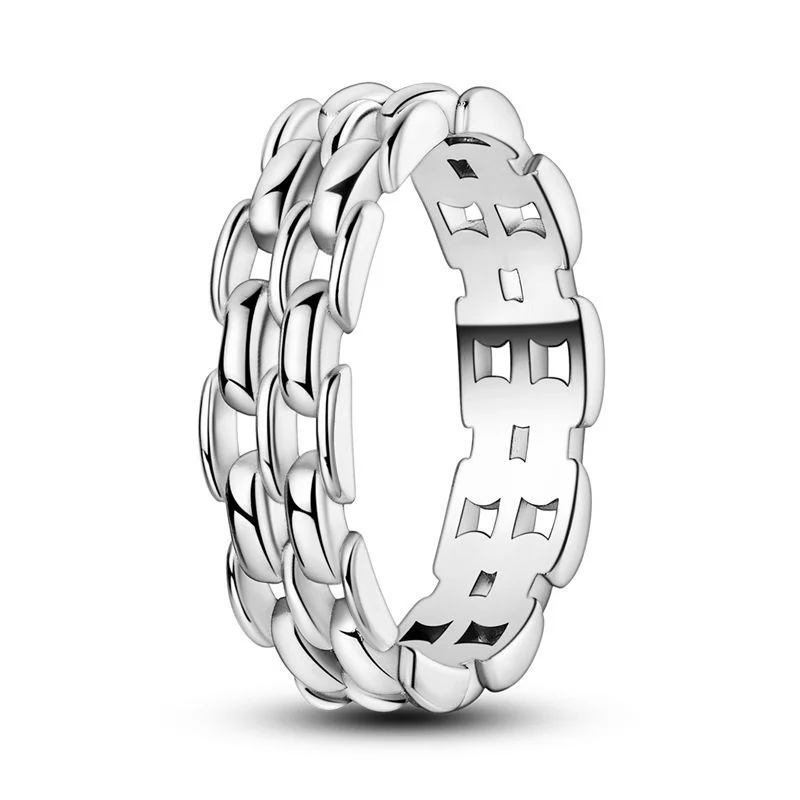 Original 925 Sterling Silver Ring Sun Moon Star Airplane Clover Sunflower For Girls Valentine\'s Day Birthday Jewelry Gifts