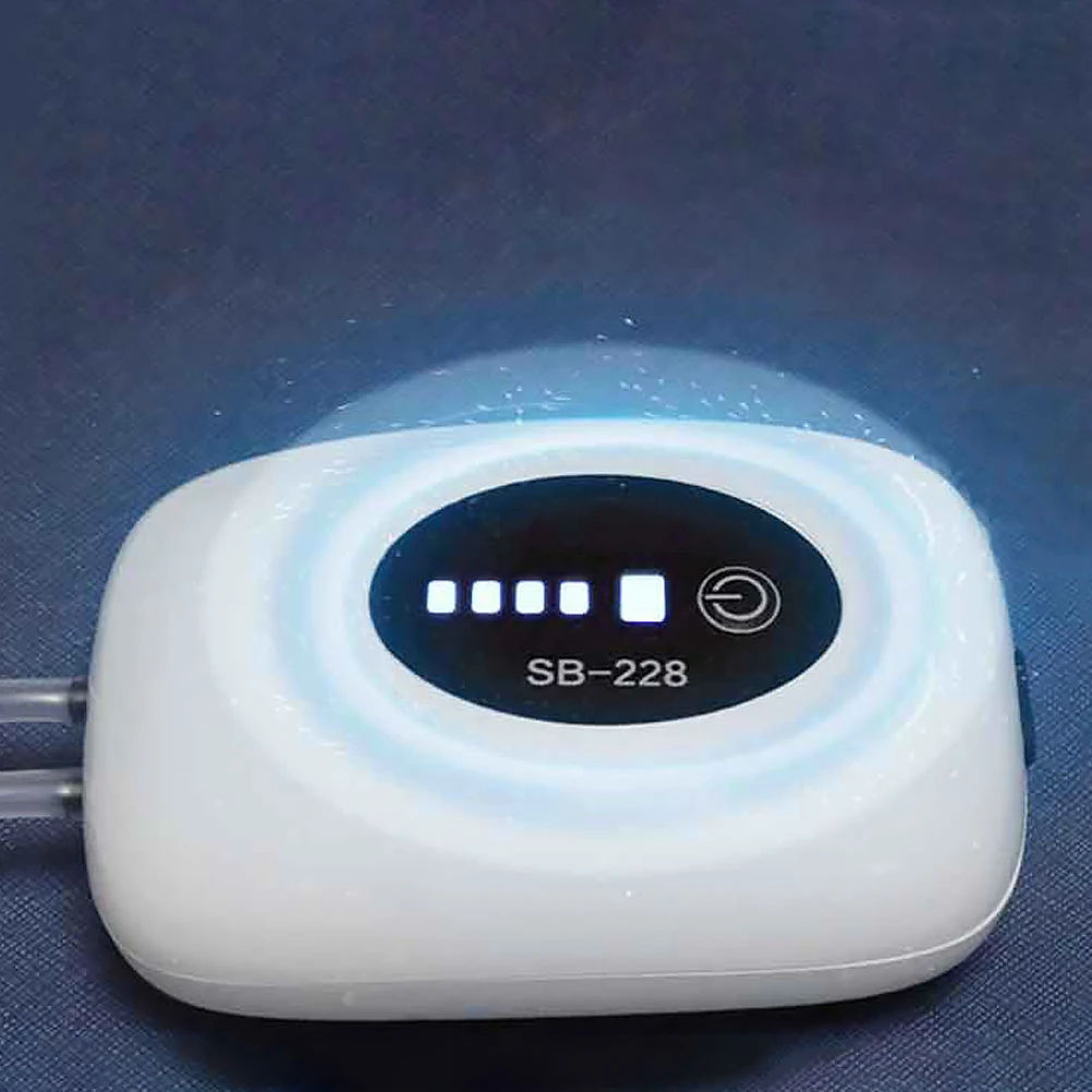 

Plastic Aquarium Pump for Fish Tanks Home Inflatables Silent Oxygenation Long Durability Oxygenation Pump Performance