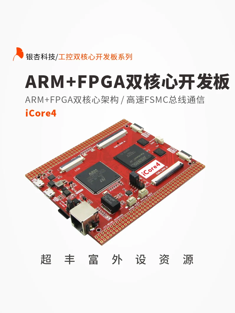 

Embedded Development Board Stm32f7 Icore4 Arm FPGA Development Board Industrial Ginkgo Technology