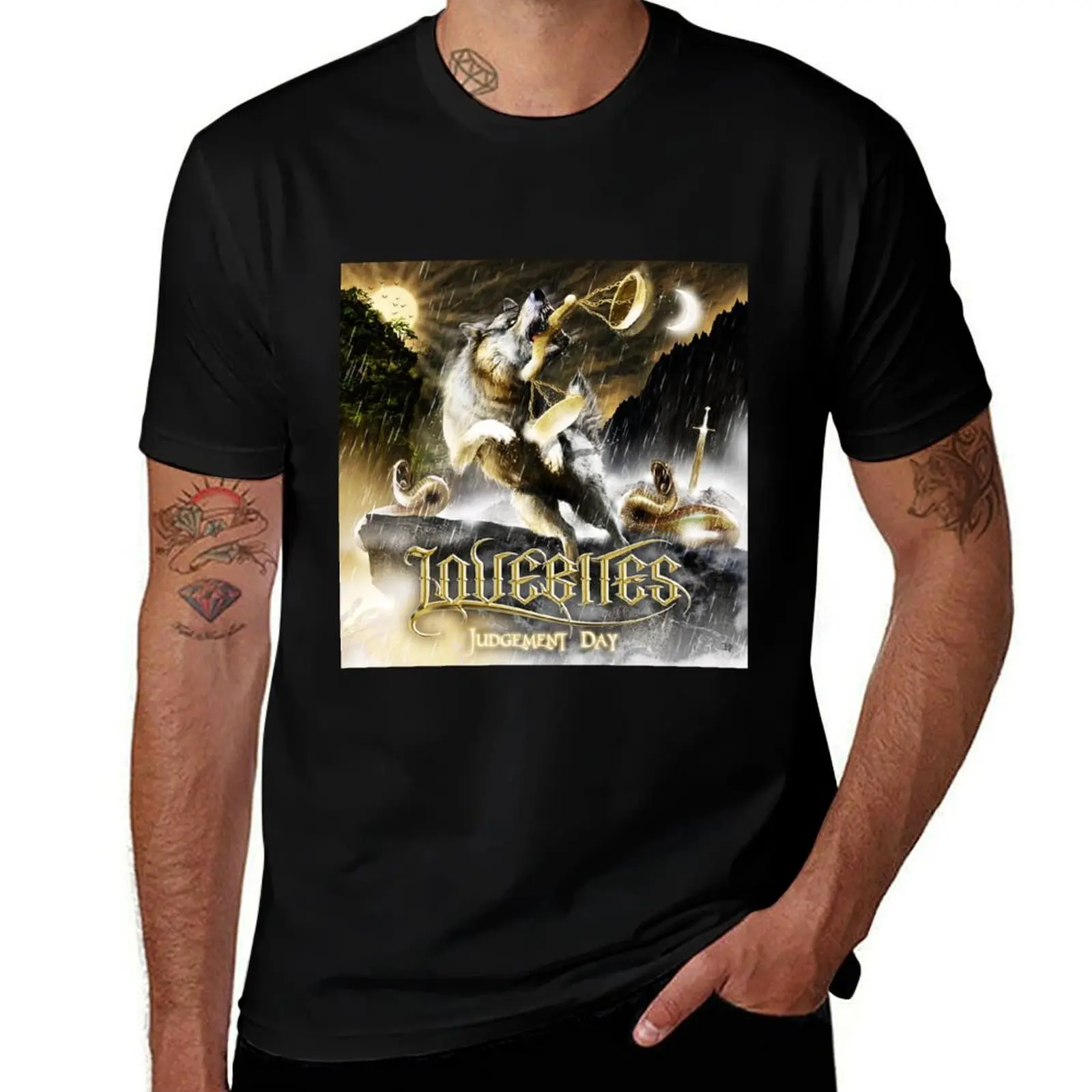 

Judgement Day Lovebites T-Shirt Basic Tee Shirt for Everyday Outfit