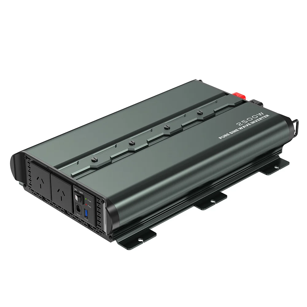 Low Frequency 12V DC AC 2500W RV Car Pure Sine Wave Power Inverter