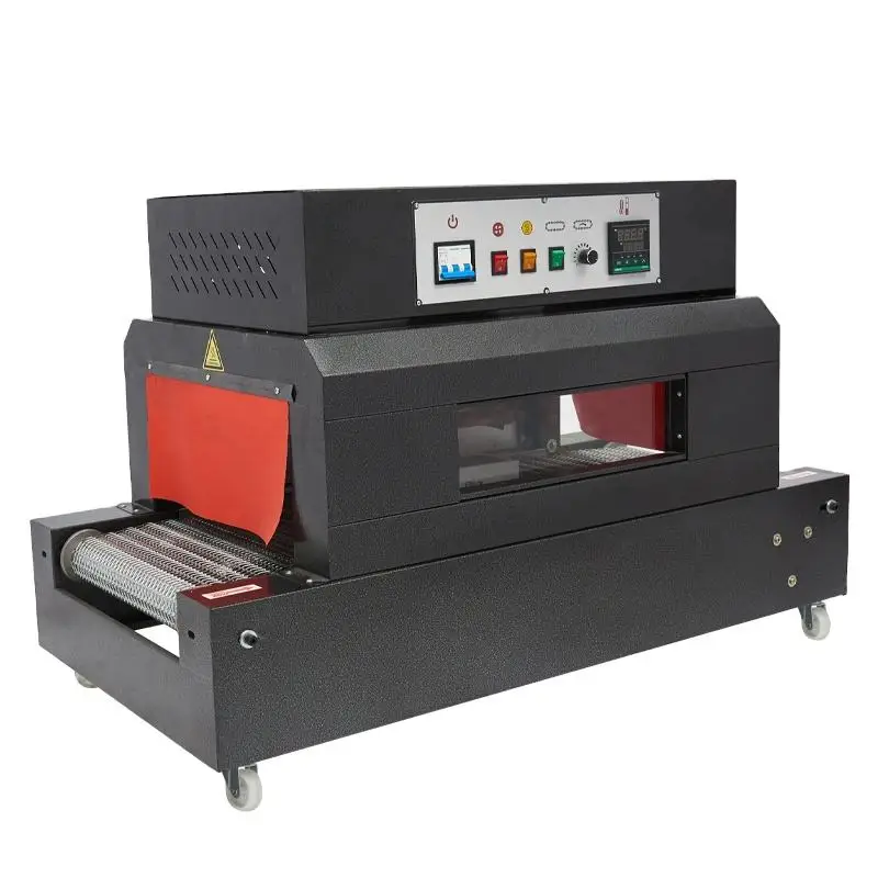 Automatic Tunnel Tubing Heat Shrink PP PVC POF Film Sealing Shrink Multiple Packs Nylon Timber Canvas Shrink Wrapping Machine