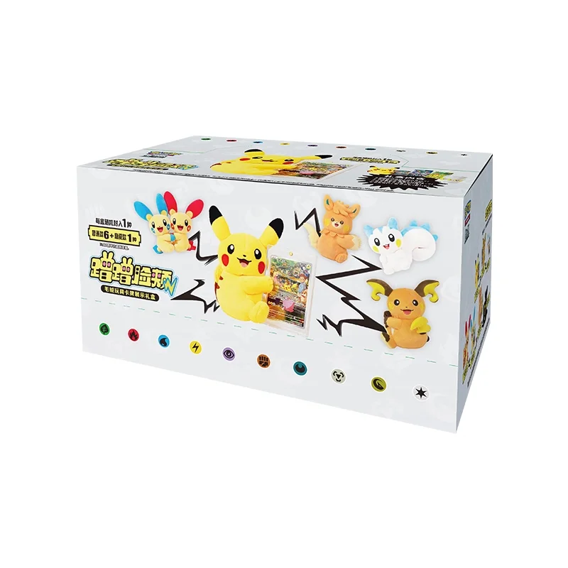 In Voorraad Nieuwe Echte PokéMon Ptcg 151 Booster Met Figuren Blind Box Set Speelgoed Chinese Spelkaarten Collectible Model Verjaardagscadeau