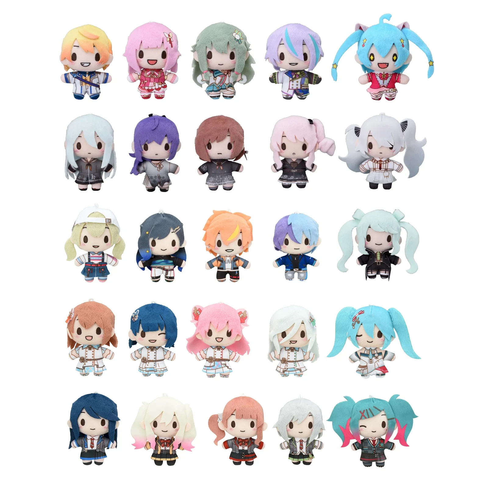 Project Sekai PJSK Game Genuine WS 25N VBS MMJ LEO/ NEED Tsukasa Rui Nene Emu Toya Mizuki Mafuyu Kannade Plush Keychain Toys