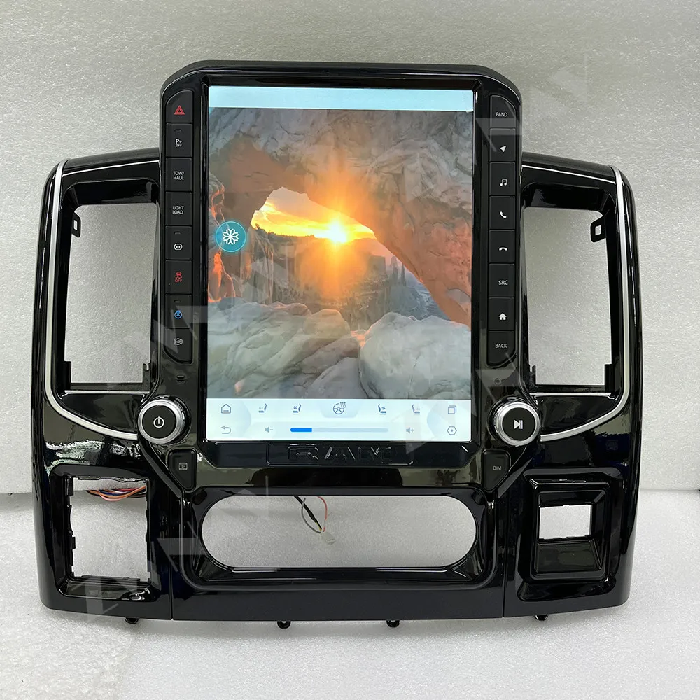 

12.1" Fluid IPS Screen Car Stereo For Dodge Ram Truck 2008-2012 Android 15 Wireless CarPlay/Android Auto 360° Camera Plug & Play