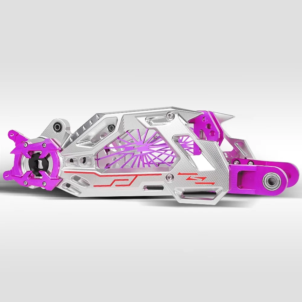 

Алюминиевый утолщенный твердый поворотный рычаг с ЧПУ, двухцветный божественный щит, плоская вилка для Niu N1S NQI Ninebot N/M, модификация электрического скутера