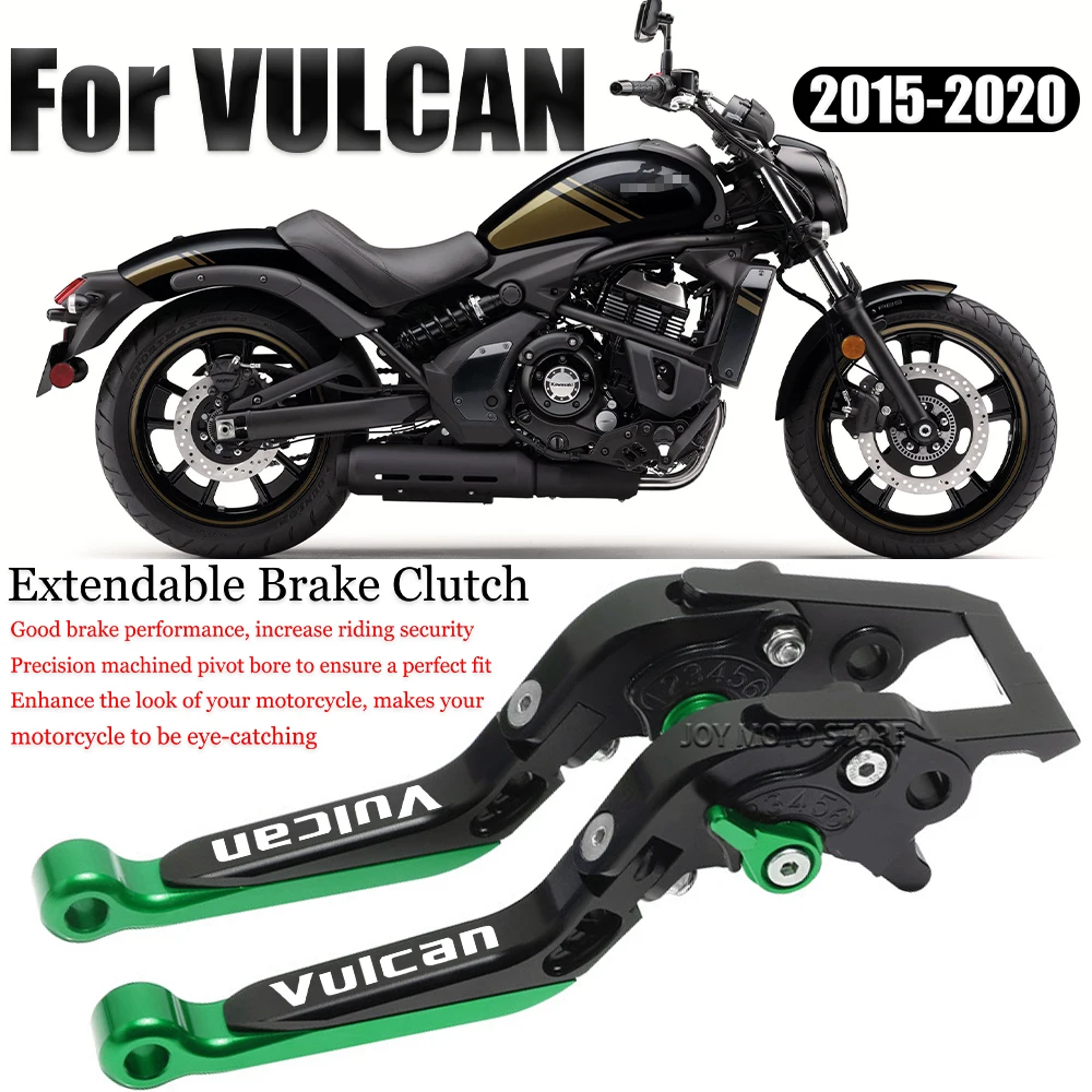 

For Vulcan vulcan 2015-2020 Motorcycle Accessories CNC Adjustable Folding Extendable Brake Clutch Levers Handle