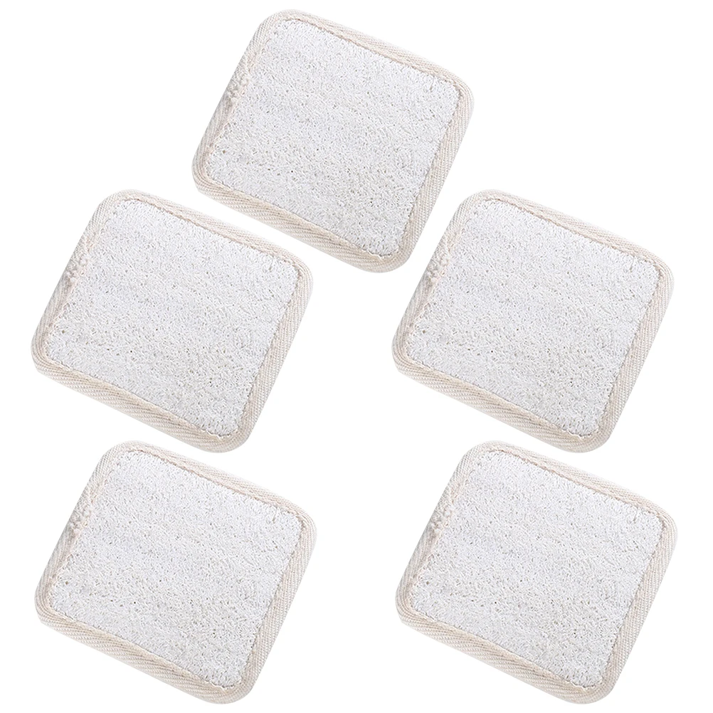 

5Pcs Bathing Loofah Sponge Scrubber Deep Cleansing Body Wash Tool Smooth Grip Shower Loofah for Men and Women Durability