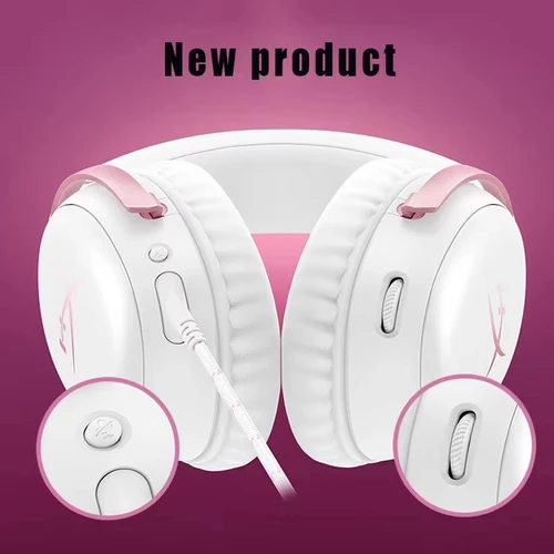 Imagen 2 del producto 100% Original Hyperx Cloud III auriculares para juegos micrófono con cable DTS auriculares para juegos de audio cancelación de ruido auriculares Cloud 3