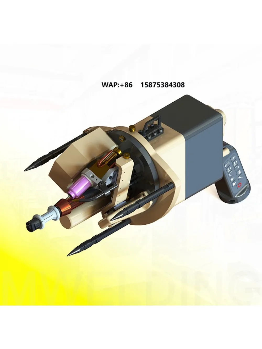 Cost-Effective MWP-65 Automatic Full Position Tube Plate Welder  High Performance for Workshops