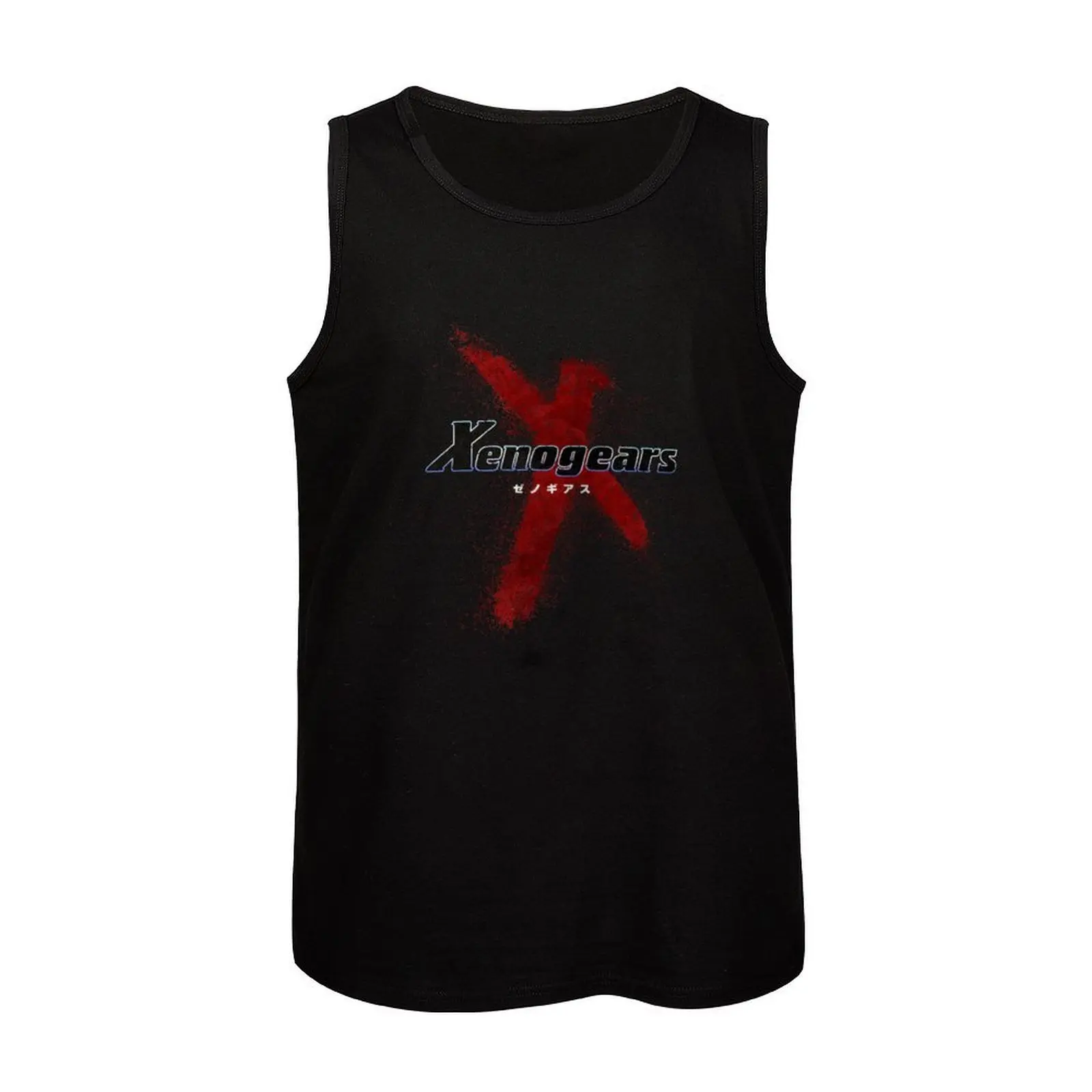 Xenogears Vintage Emblem Tank Top Breathable Tank Top Moisture Wicking Sleeveless Shirt - view 4