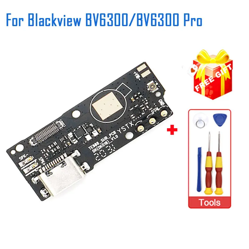 

NewOriginal Blackview BV6300 USB Board Charging Port Base Dock Plug Board Replacement Accessories For Blackview BV6300 Pro Phone