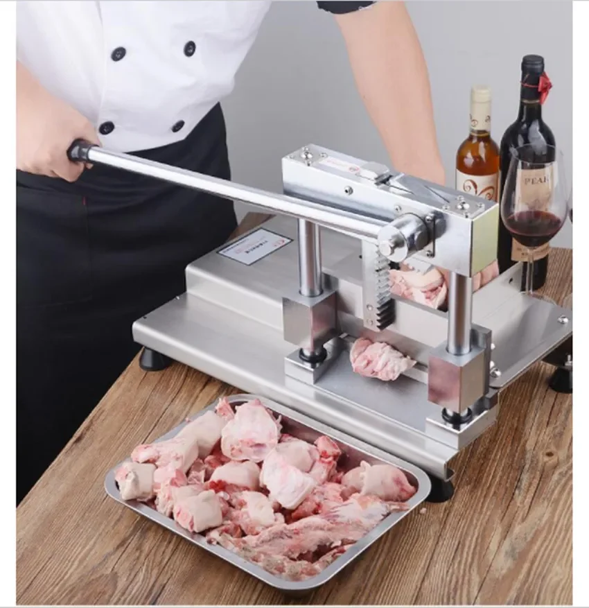 

Manually Pig Ribs Bone Saw chop bone cutting machine bone cutter 350mm a