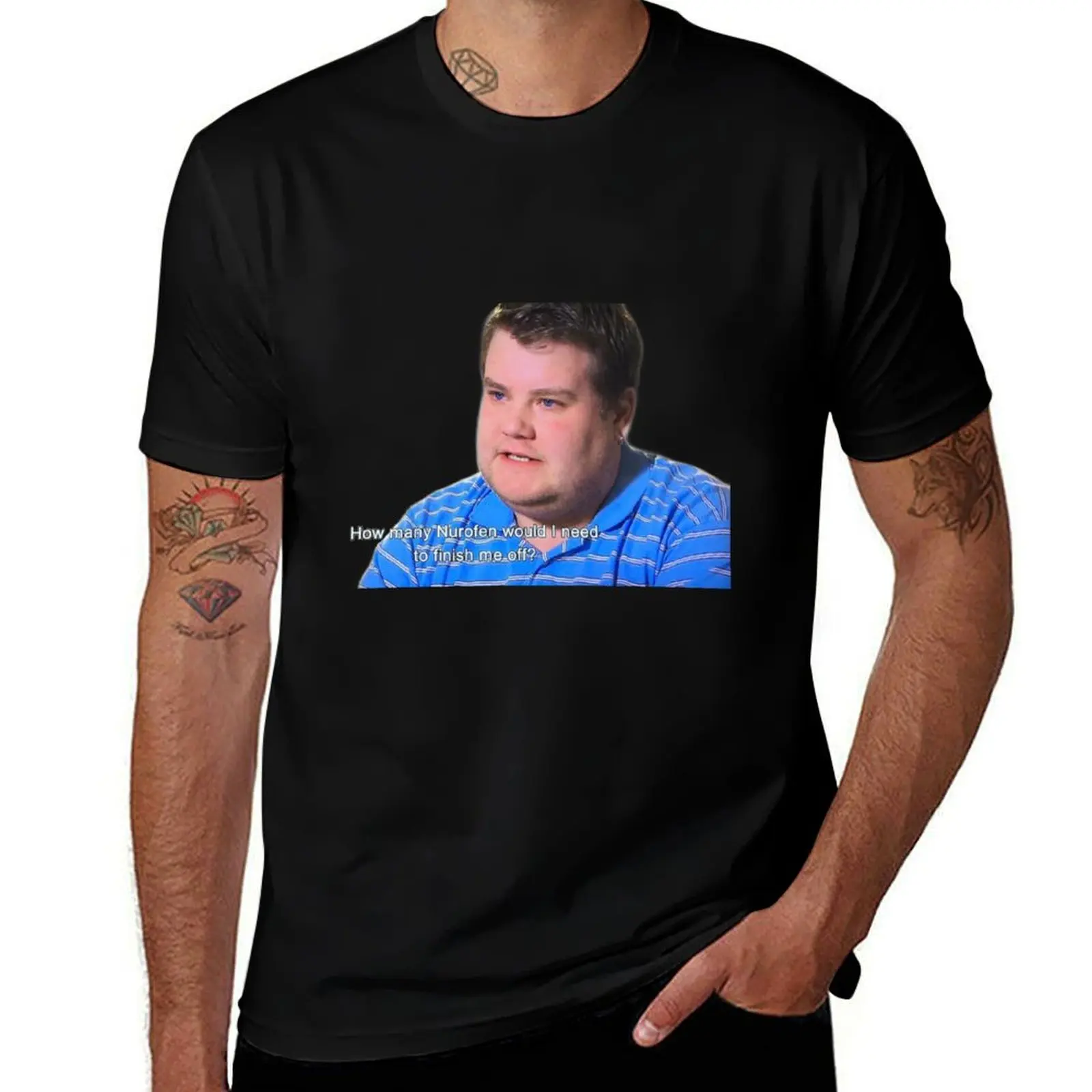 

Smithy Gavin & Stacey How Many Nurofen T-Shirt essential t shirt man t shirts for men T-Shirt