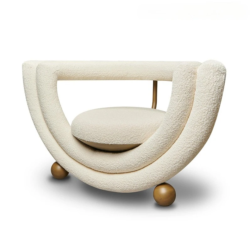 Single sofa chair, modern simple living room, study, balcony, lounge chair, reception and negotiation chair
