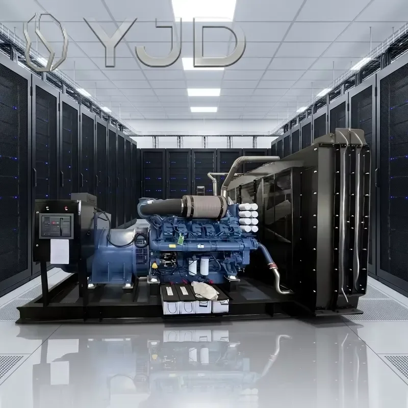YJD Open Frame Silent Type Low Noise off Grid Backup 300kg 50Hz 30 Kv 300kw Water Cooling Diesel Generator with ATS JPF From