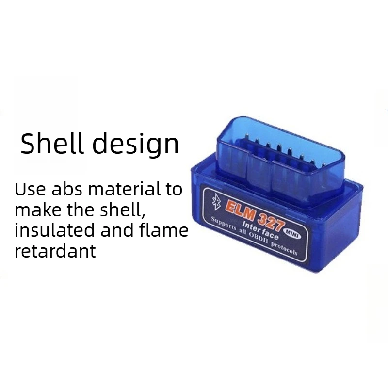 Mini Code Reader Scan Tool Car Scanner For Android Diagnostic-Tool OBDII OBD 2 For A 16 PIN Interface V2.1 ELM327 OBD2