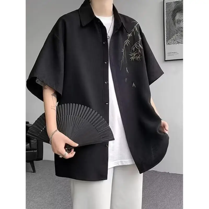 

Традиционный мужской воротник из искусственной кожи Irt ort Sve с принтом, не гладильный, Thiened Fce для среднего возраста...