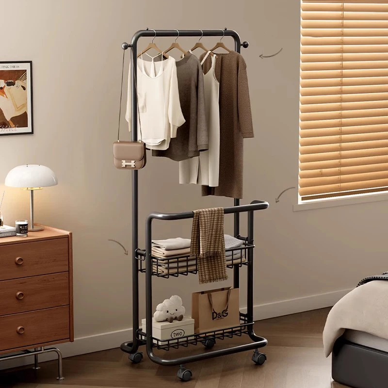 رفوف المعاطف الحديثة لغرفة النوم، تصميم فريد من نوعه فاخر وبسيط، رفوف معطف عتيقة لغرفة النوم، أثاث Mesas De Centro Para Sala #2