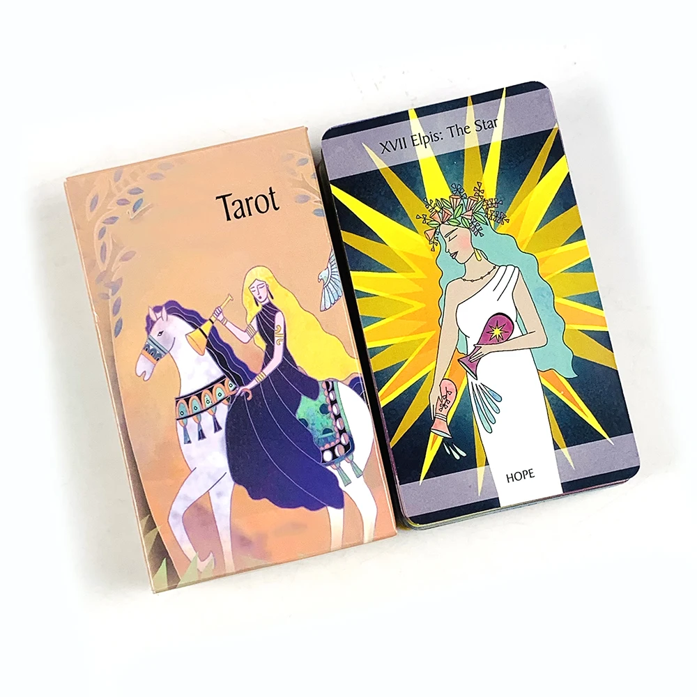 

Tarot Cards A 78pcs Tarot Cards Family Gathering Board Games Tools,Perfect For Divination Spiritual Guidance & Collectors