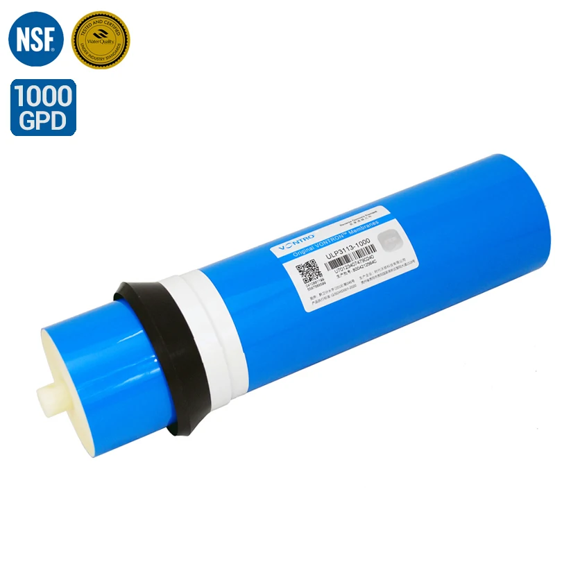 Reverse Osmosis Membrane 1000 Gpd 3113 RO Membrane Water Filter Replacement ULP3113-1000