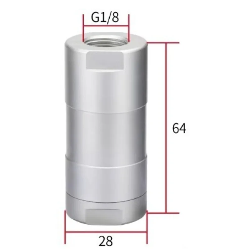 Gas check valve Pneumatic trachea internal thread connector KA-L6
