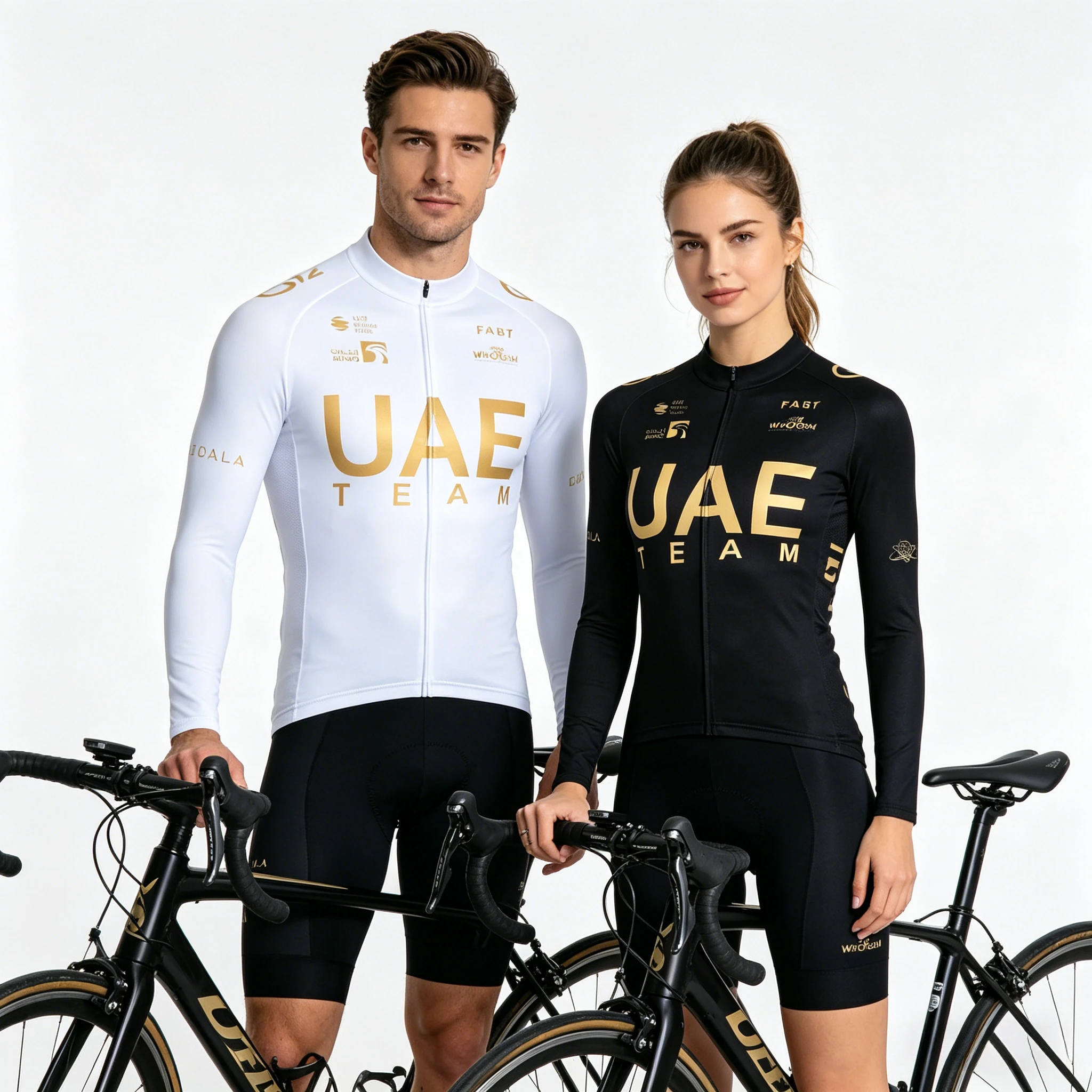Chaqueta de Ciclismo Invernal 2026 Dorada para Hombre y Mujer, Jersey Térmico de Felpa para Bicicleta, Ropa Ciclismo, Maillot