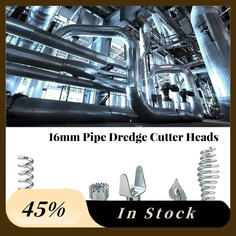 

A60Z Top Drainage Cleaner Combination Cutter Head Set Automatic Head Locking Head Suitable For Pipe Dredging Machine 14-Piece Se