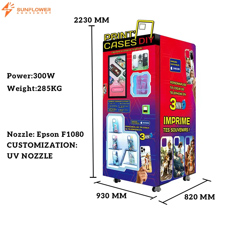 Fast Printing Speed UV Phone Case F1080 Printer Mobile Cover Personalized Custom Graphics Booth for Resort Lounge City Central