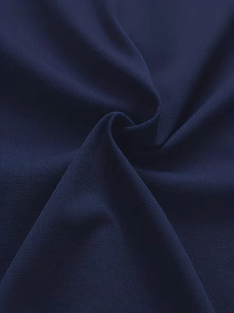 Damen Sexy Tiefer V-Ausschnitt Lotusblatt-Ärmel Sommer Einfarbiges Cocktail-Party-Kleid mit Unregelmäßigem Rüschensaum – Detail 7