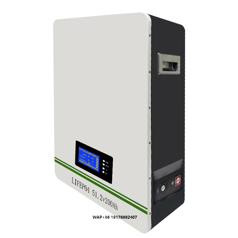 'Household Energy Storage High-capacity Lithium Battery 10 KWH 51.2 V200Ah Solar Rechargeable Lithium Iron Phosphate Batteries