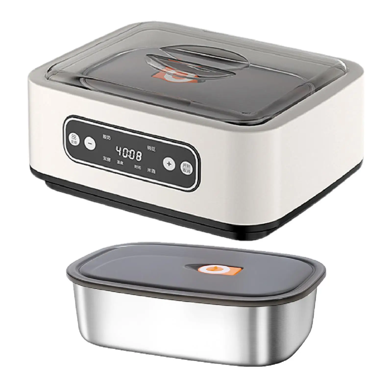 صانع الزبادي المهنية DIY منخفضة الضوضاء المنزلية محلية الصنع الزبادي التلقائي آلة الزبادي متعددة الوظائف الفولاذ المقاوم للصدأ