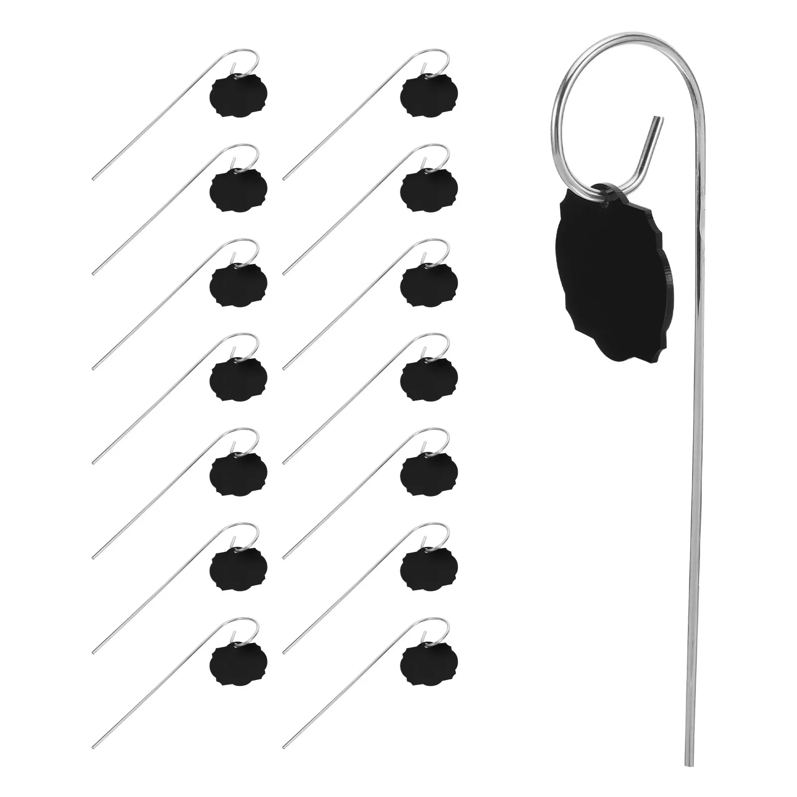 

1Set Acrylic Plant Tags Weather Resistant Writable Reusable Garden Labels Flower Pot Vegetable Planter Markers