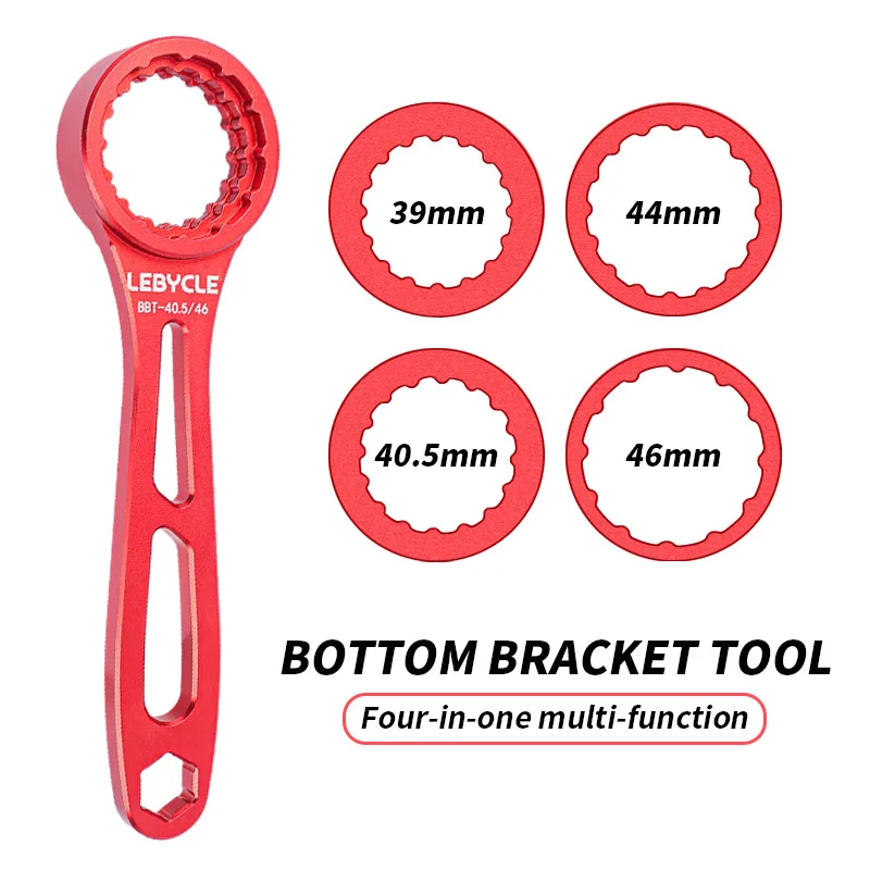 Chiave Lebycle BB TUTTO in lega di alluminio Strumento per movimento centrale multifunzione quattro in uno 39/40,5/44/46MM