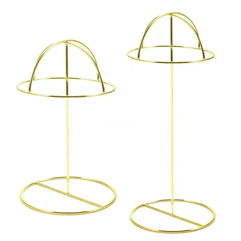 

Freestanding Metal Hat Display Stand Convenient Hat Stand Holders for Displaying Various Hat Styles with Elegances Dropship