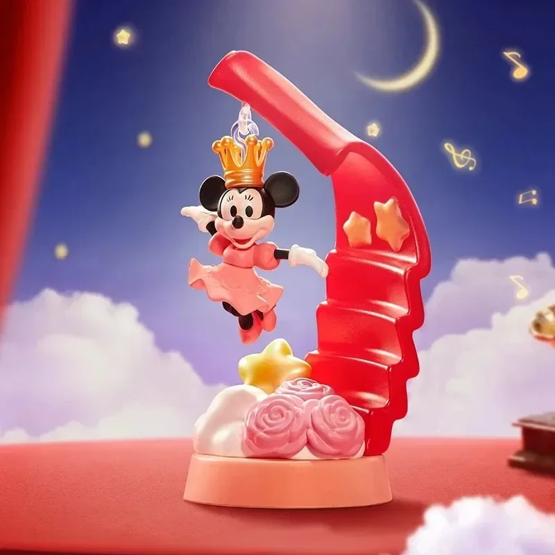 

POP MART Mickey Friends The Wonderful Dream Series Anime Action Figure Guess Bag Ornament Figurines Home Decor Desktop Dolls